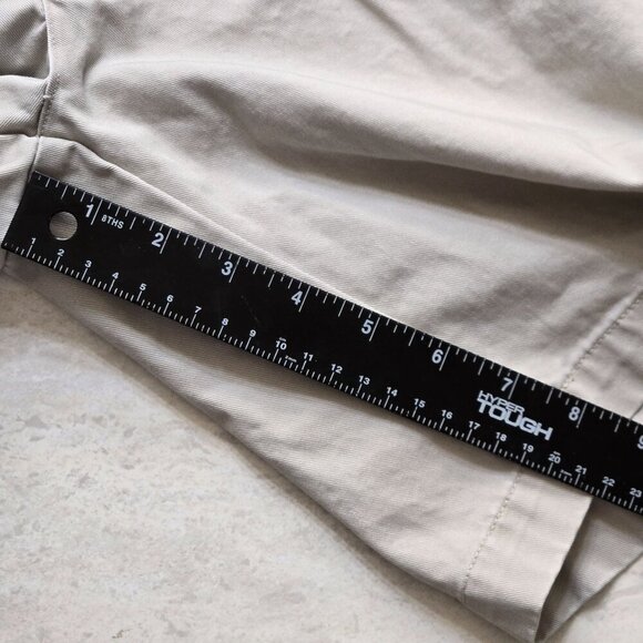 Polo Ralph Lauren Tyler Shorts Mens 37 Pleated Khaki Cotton Preppy‎ Classic - Picture 8 of 11